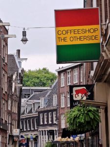 Amsterdam ulica kurvi